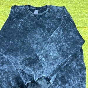 Black wash sweatshirt